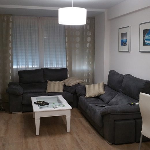 Salón reformado completamente