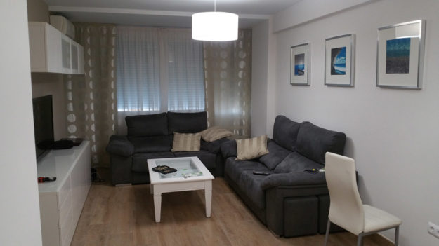 Salón reformado completamente