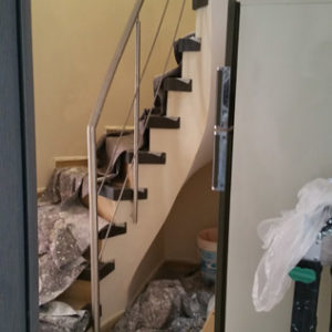 Escalera en reforma