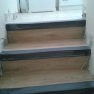 Escalera en reforma
