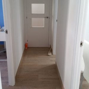 Pasillo reformado